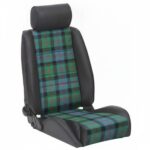 Cobra Stuttgart Vinyl Tartan Edition Reclining Sport Seat with Blair Ancient tartan - GSM Performance