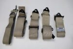 Sparco 5 Point Latch & Link Off Road Harness - Dark Tan - 04806SFIVD - SportSeats4u (4)