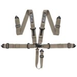 Sparco 5 Point Latch & Link Off Road Harness - Dark Tan - 04806SFIVD - SportSeats4u (7)