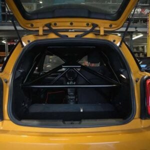 Mini F56 - Bolt In Half Cage fitted, SW Motorsports