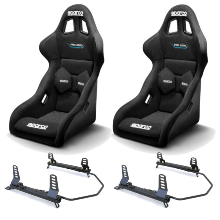 2 M2 Nissan 370Z Frames With Sparco Rev Seat Package > GSM SportSeats4u