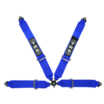 TRS Magnum 4 Point Mazda MX-5 Mk1 Mk2 Harness Belt Blue-MH229-0003-MX5-GSM Performance