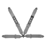 TRS Magnum 4 Point Mazda MX-5 Mk1 Mk2 Harness Belt Grey-MH229-0003-MX5-GSM Performance
